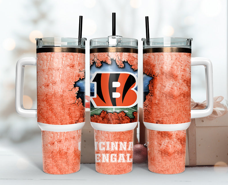 Cincinnati Bengals NFL Custom Stanley Cup 40 oz 30 oz Tumbler With HandleTVC2301146