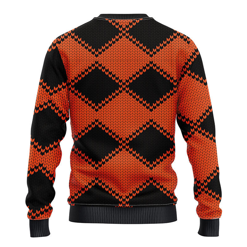 Cincinnati Bengals Pub Dog Ugly Christmas Sweater Adult 3D Funny Matching for family - Image 2