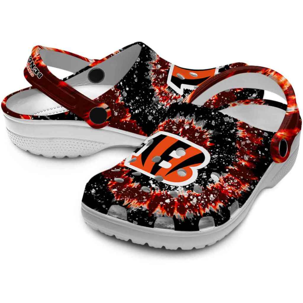 Cincinnati Bengals Radiant Burst Effect ClogTVC180100 - Image 3