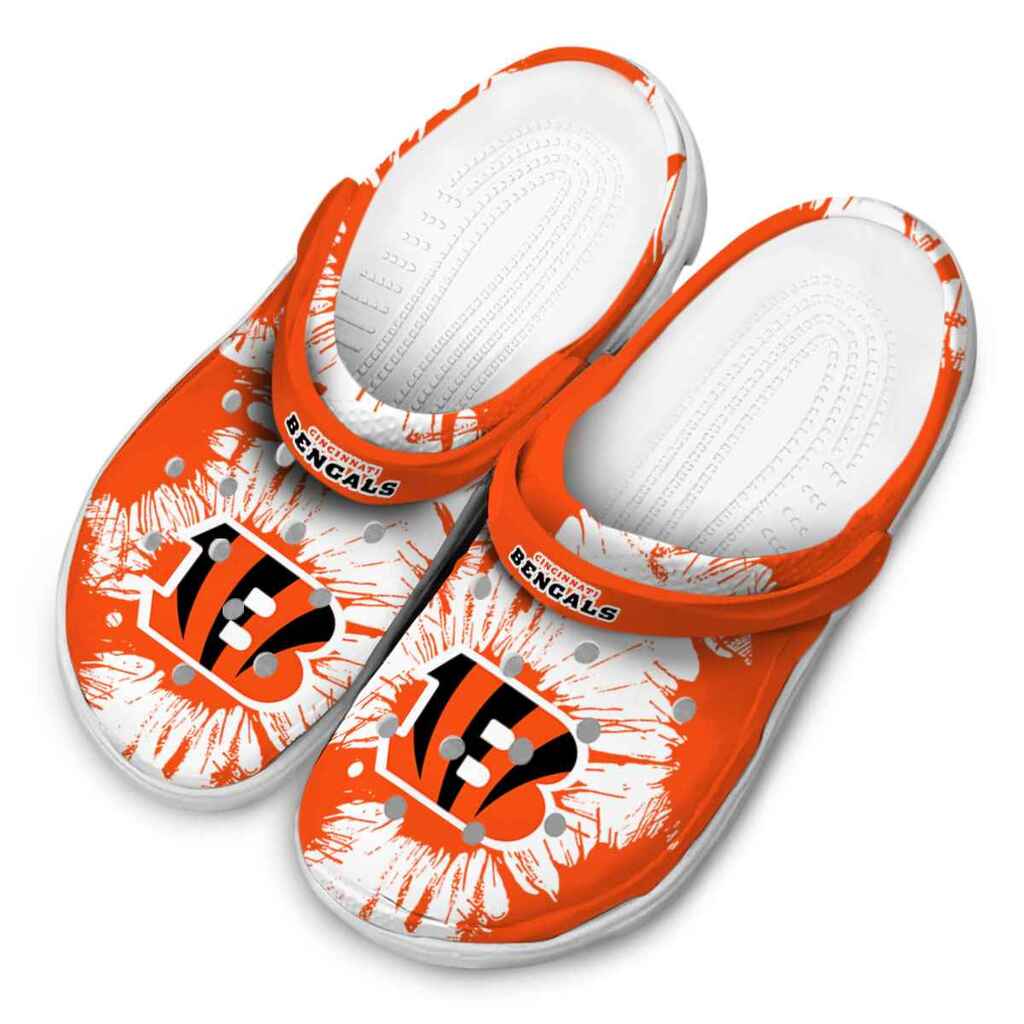Cincinnati Bengals Splatter Graphics ClogTVC180100 - Image 4