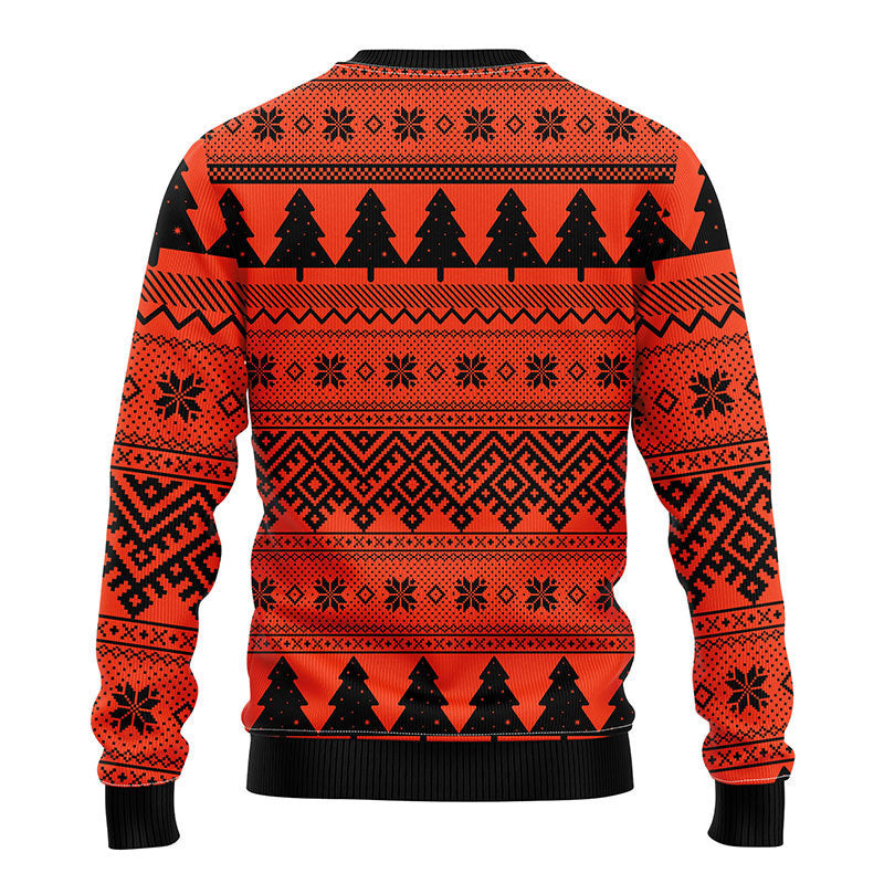 Cincinnati Bengals Tree Ball Ugly Christmas Sweater Adult 3D Funny Matching for family - Image 2