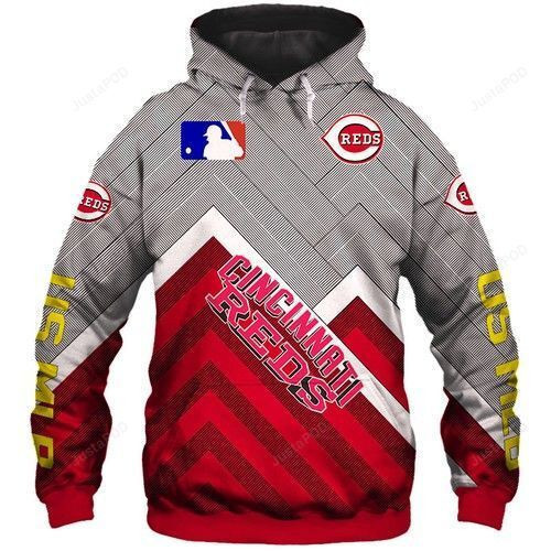 Cincinnati Reds 3D All Over Print Hoodie, Zip Hoodie
