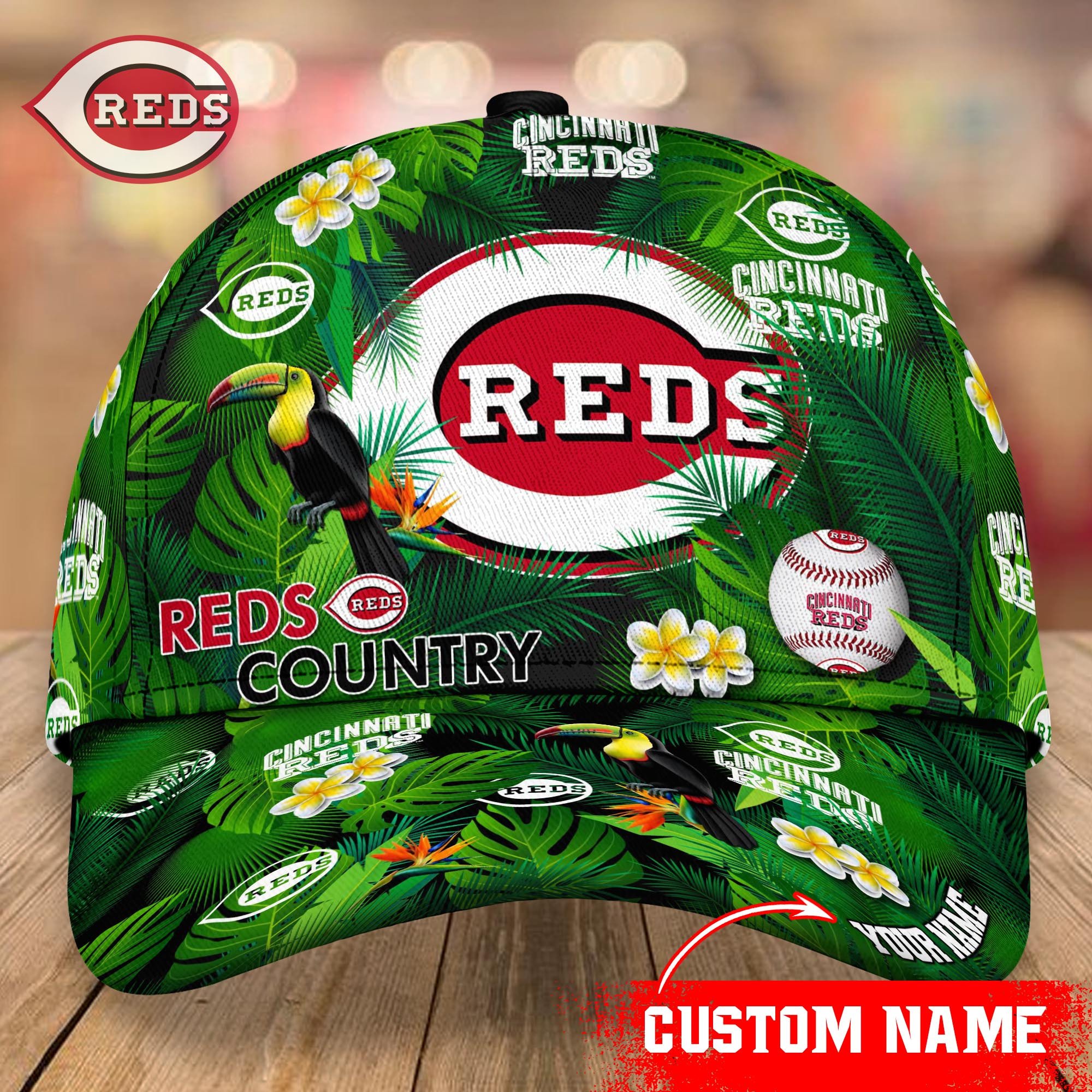 Cincinnati Reds Custom Name Classic, Baseball Caps Trucker Hats Custom Hats Gifts For Men & Women