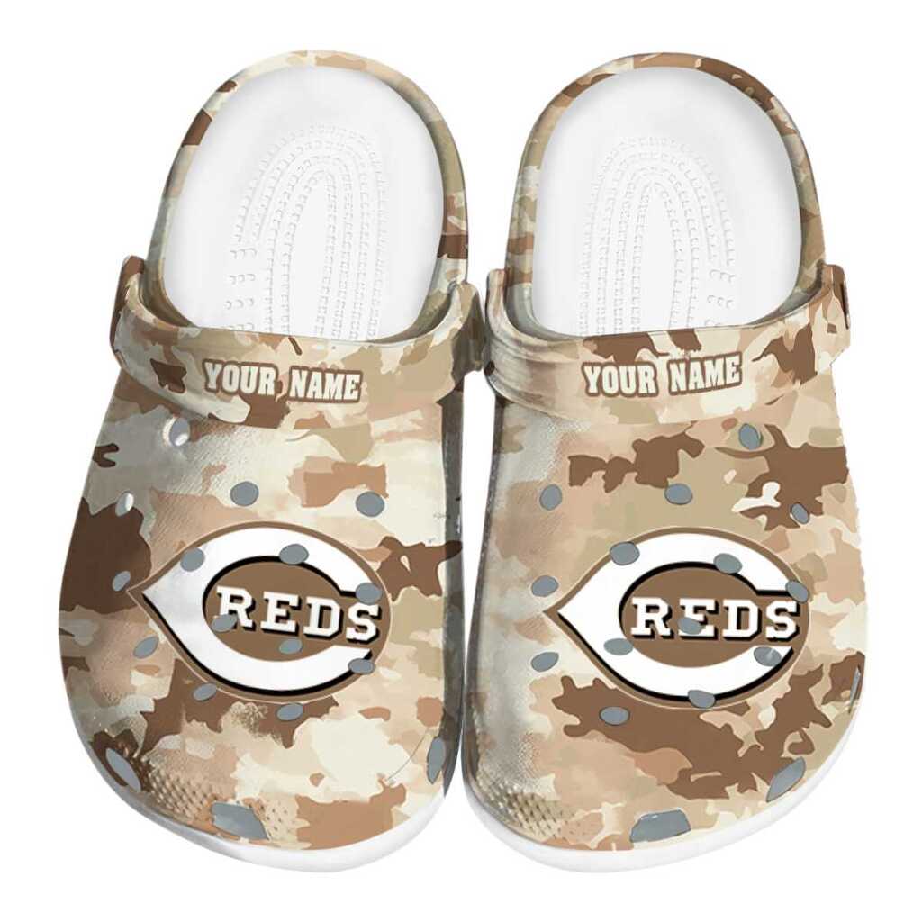 Cincinnati Reds Desert Camo ClogTVC1801948
