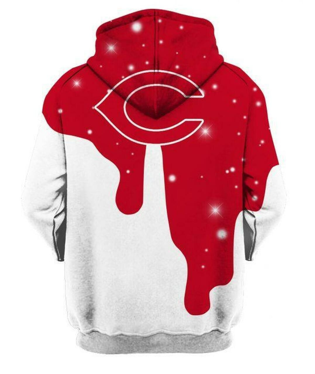 Cincinnati Reds Mlb Baseball 3D All Over Print Hoodie, Zip Hoodie