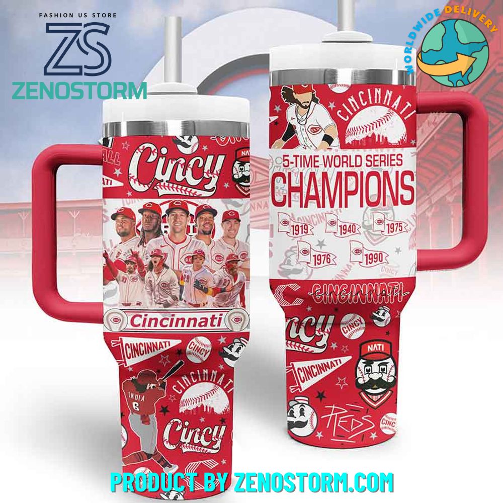Cincinnati Reds MLB Custom Stanley Cup 40 oz 30 oz Tumbler With HandleTVC2301417