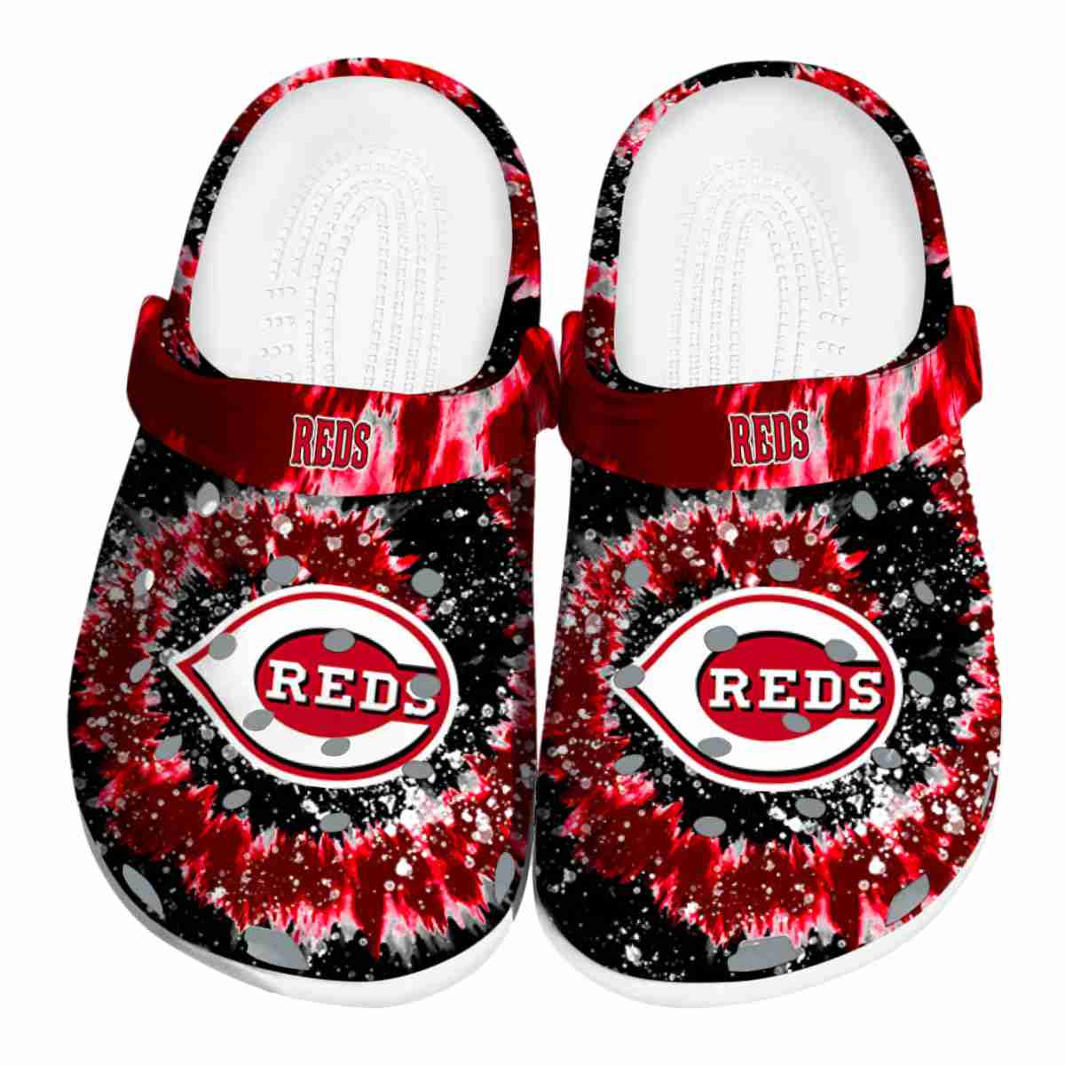 Cincinnati Reds MLB Sport Crocs Crocband Clogs Shoes Comfortable For Men Women and Kids