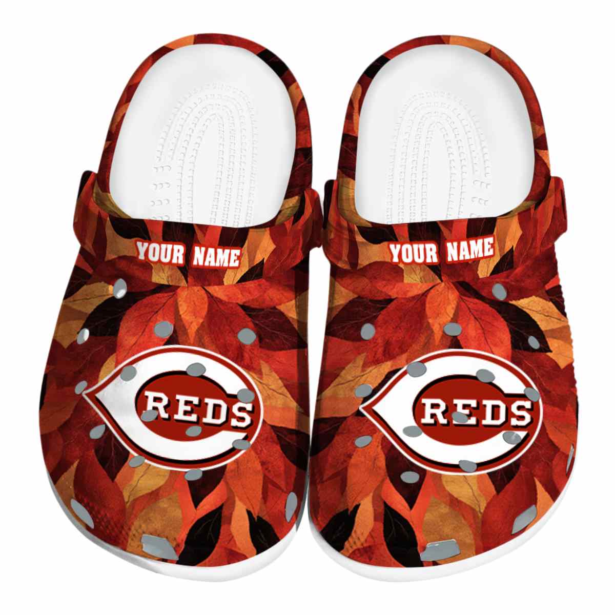 Cincinnati Reds MLB Sport Crocs Crocband Clogs Shoes Comfortable For Men Women and Kids
