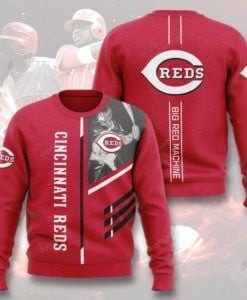 Cincinnati Reds Ugly Christmas Sweater Adult 3D Funny Matching for family