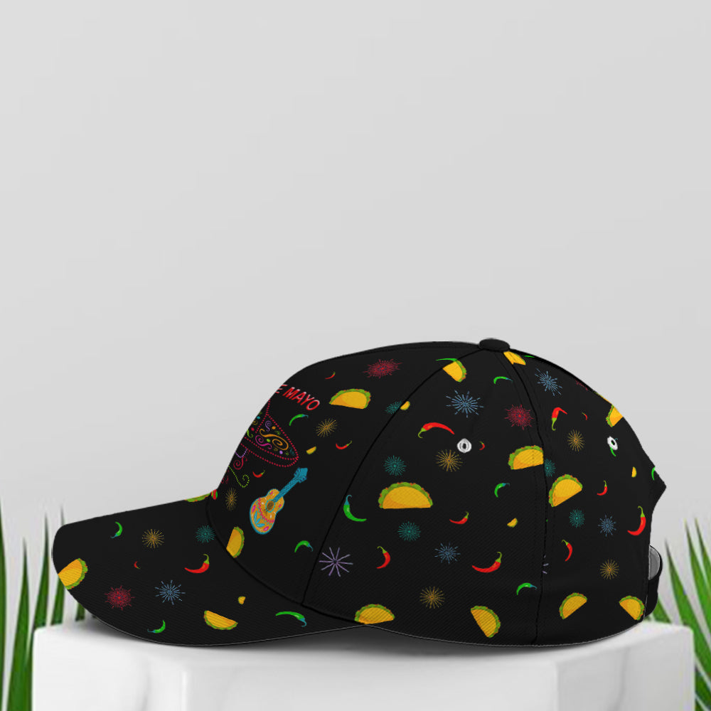 Cinco De Mayo Neon Sugar Skull Baseball Cap Trucker Hats Custom Hats Gifts For Men & Women