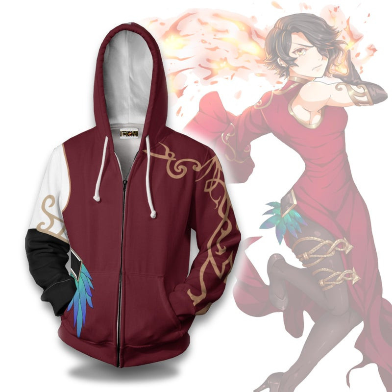Cinder Fall 3D All Over Print Hoodie, Zip Hoodie