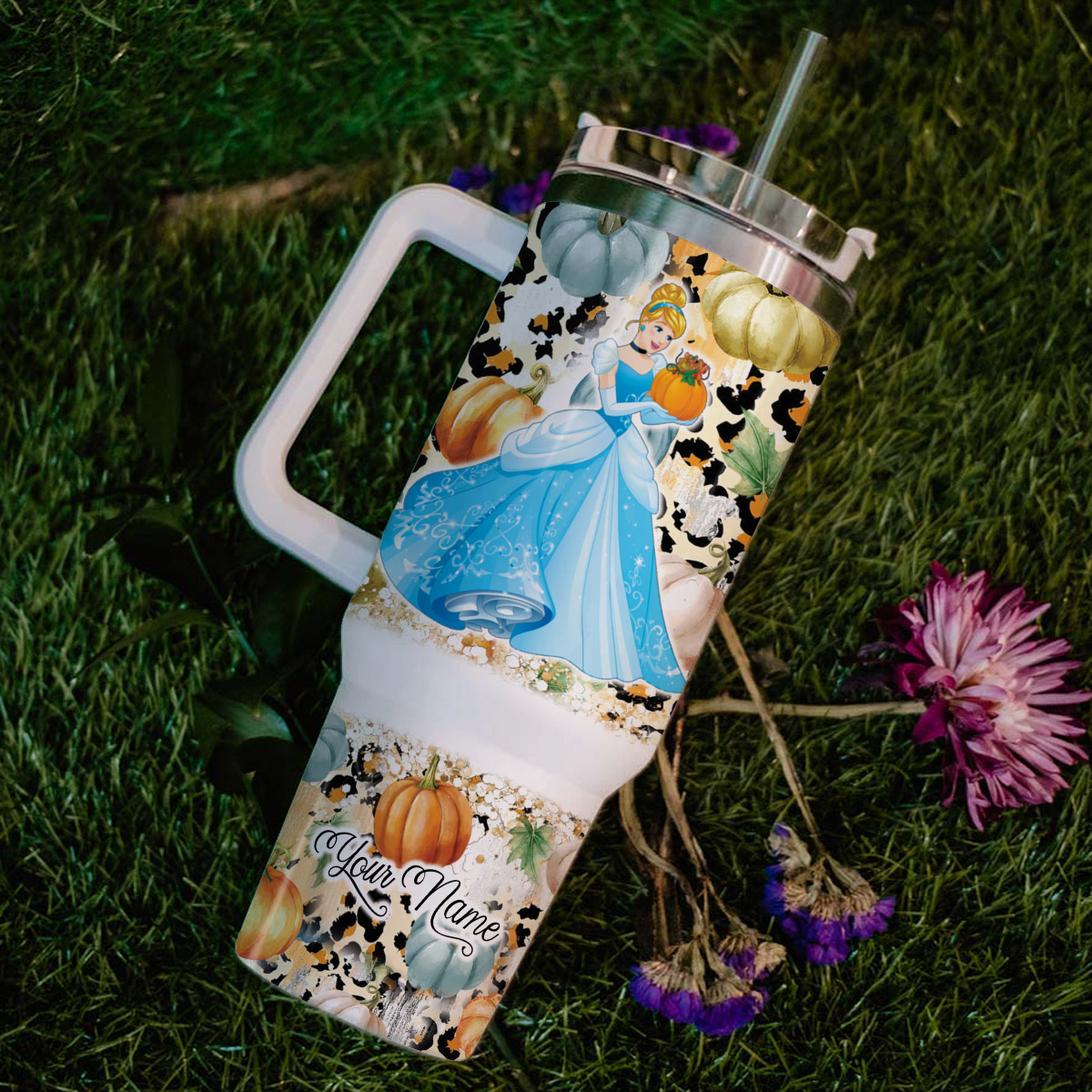 Cinderella Disney Princess Cartoon Custom Stanley Cup 40 oz 30 oz Tumbler With HandleTVC2301814 - Image 6