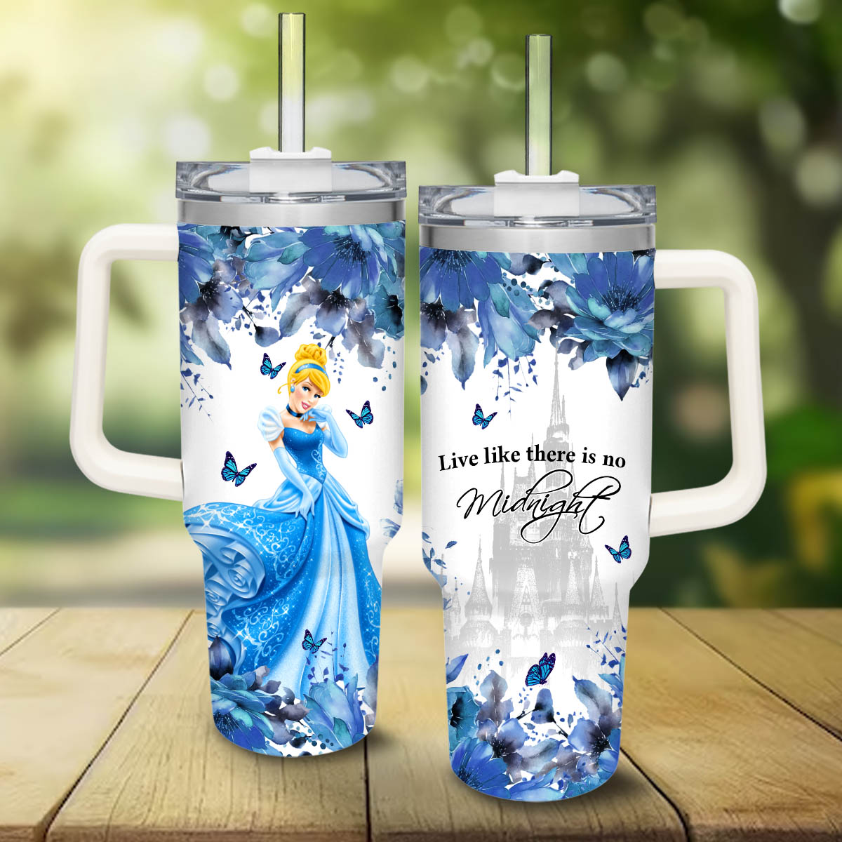 Cinderella Disney Princess Cartoon Custom Stanley Cup 40 oz 30 oz Tumbler With HandleTVC2301829
