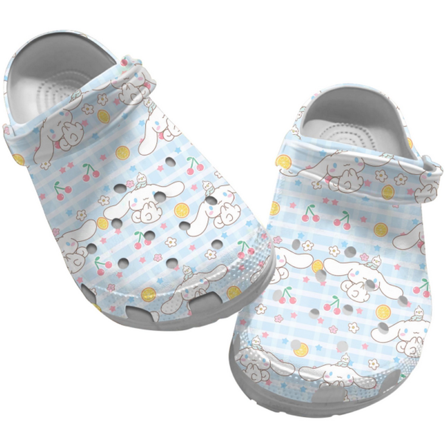 Cinnamoroll Cartoon Crocs Crocband Clogs Shoes Comfortable For Men Women and Kids