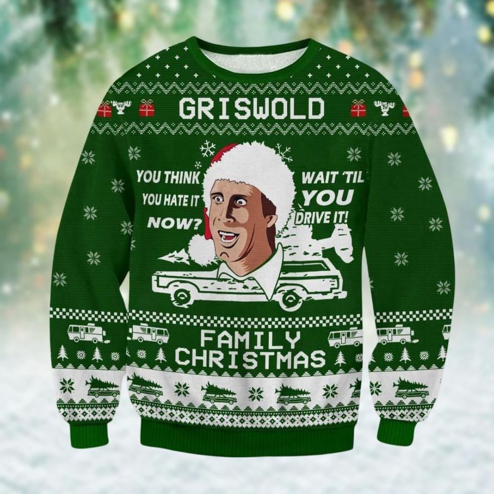Clark Griswold Christmas Sweater, Griswolds Tree Farm Christmas Sweatshirt