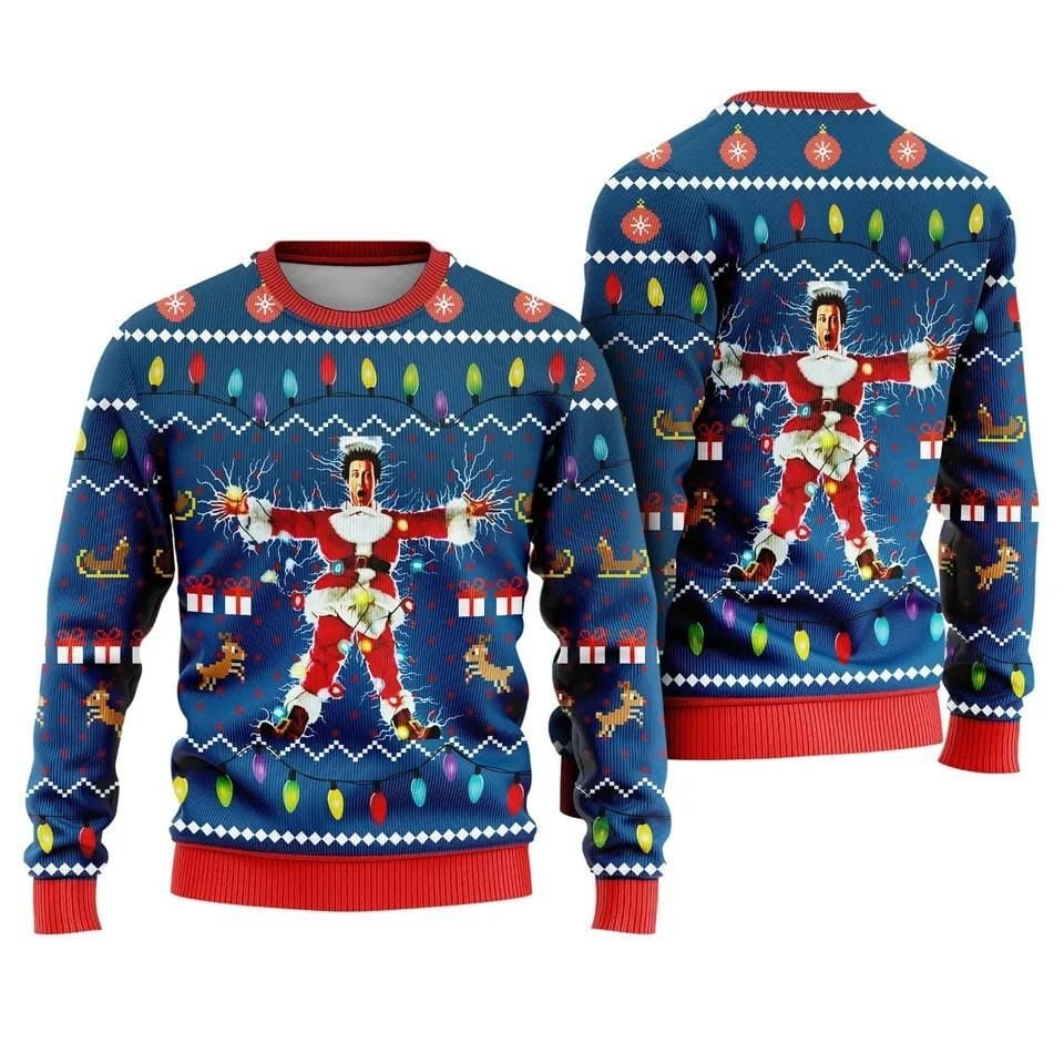 Clark Griswold Ugly Christmas Sweater, National Lampoon's Sweater