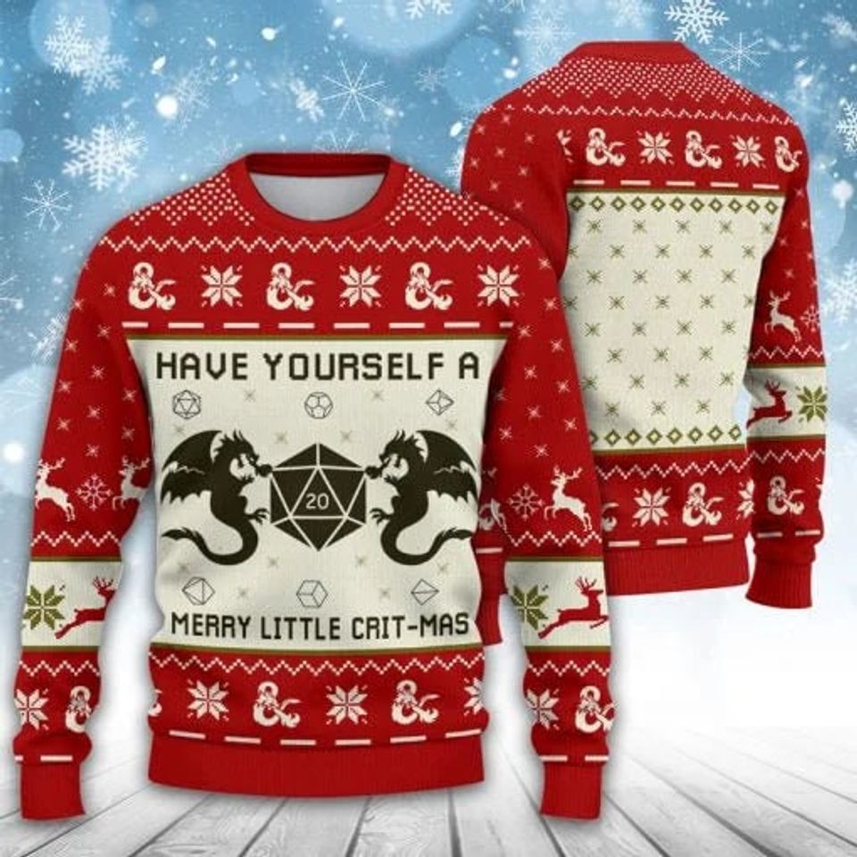 Classes Dragon Have Yourself Ugly Sweater For Men And Women