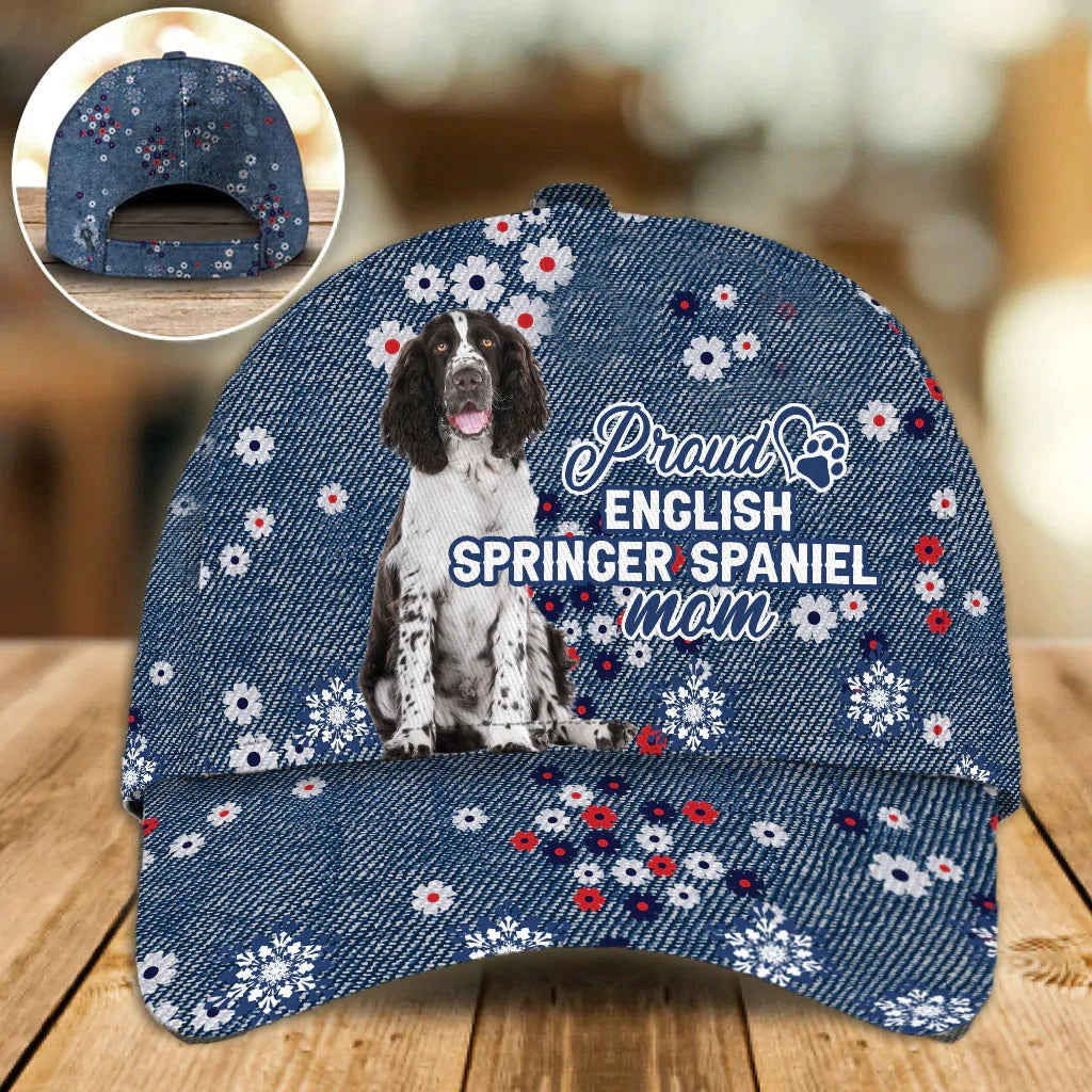 Classic Proud Dog Mom Cap, Baseball Cap Hat Proud With Dog Bread, Womens Cap Hat Trucker Hats Custom Hats Gifts For Men & Women