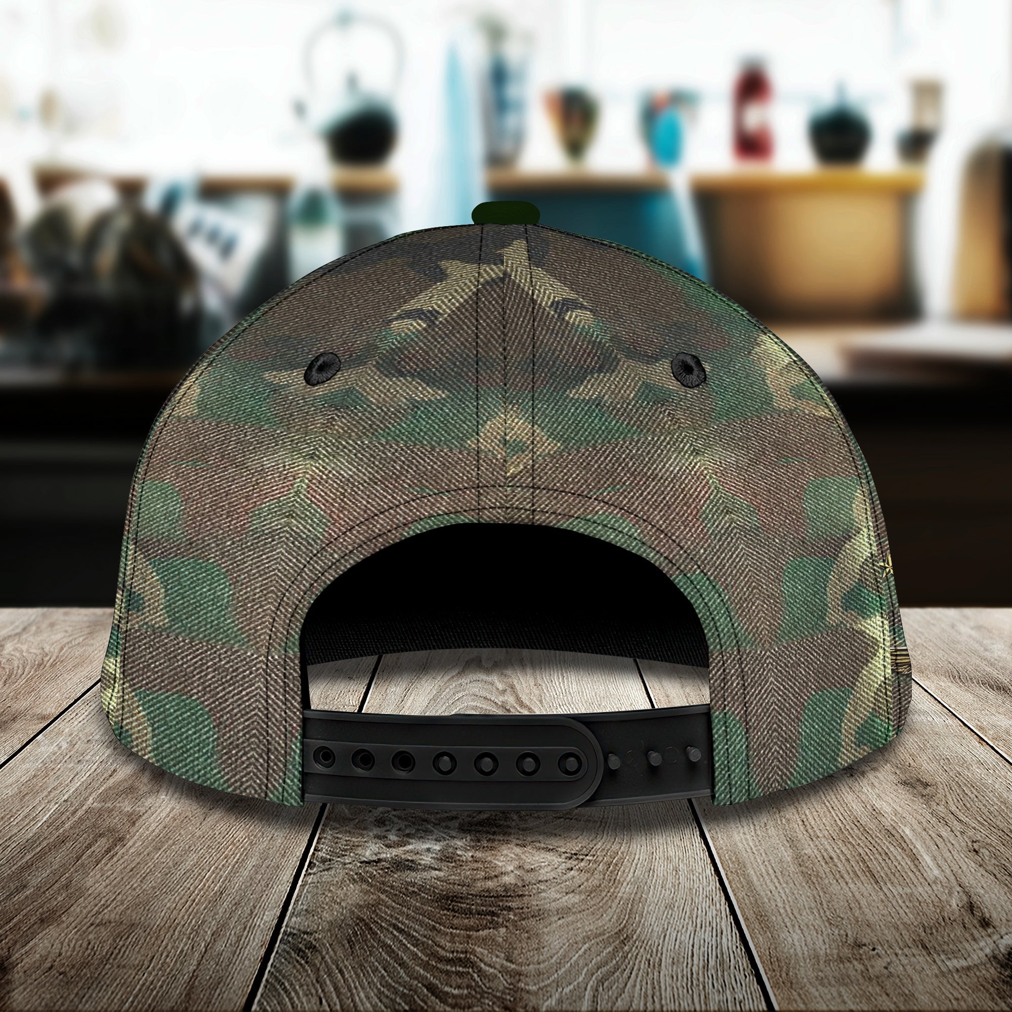 Classic Skull Soldier Personalized Name Cap Veteran Gift Trucker Hats Custom Hats Gifts For Men & Women