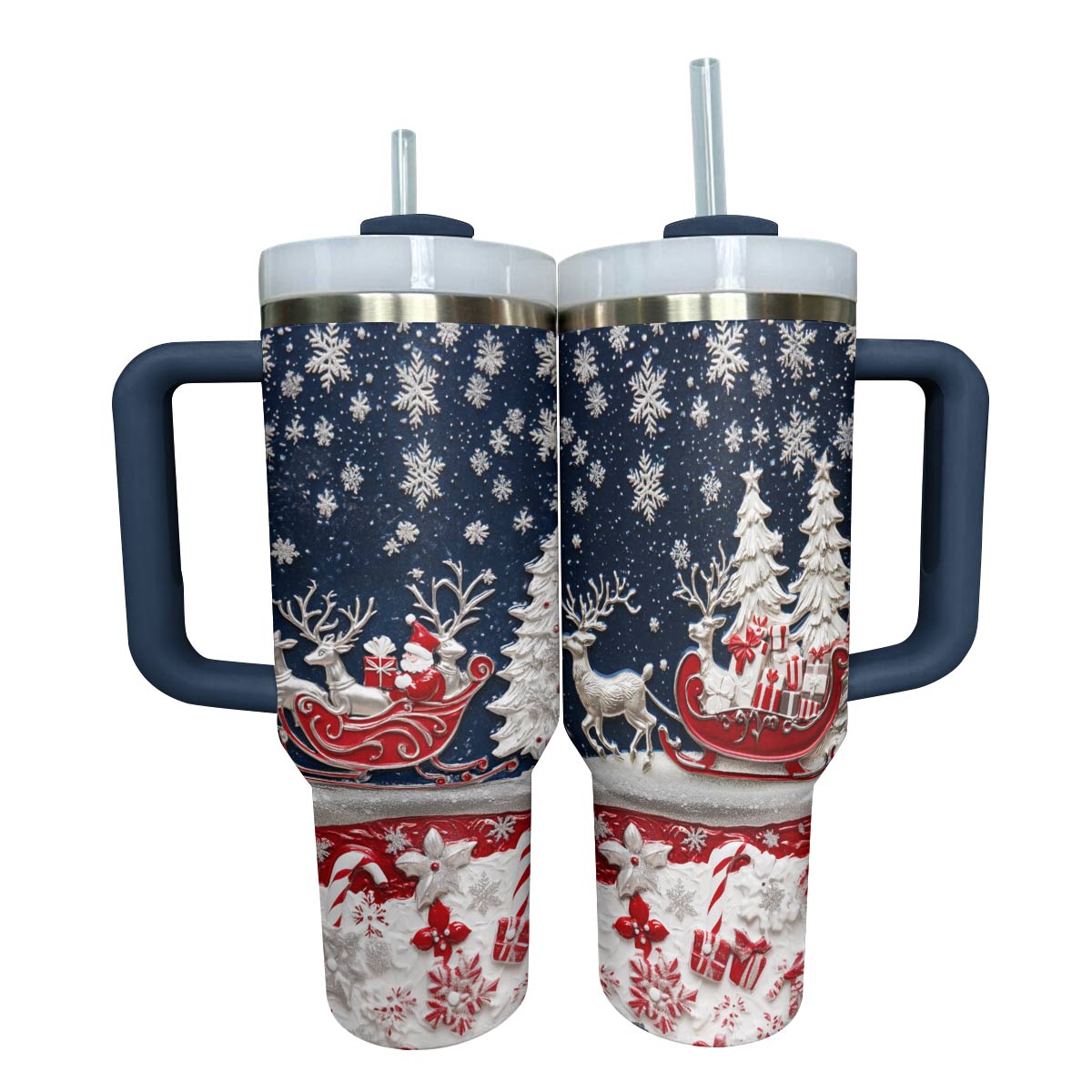 Classical Christmas Custom Stanley Cup 40 oz 30 oz Tumbler With HandleTVC2301485