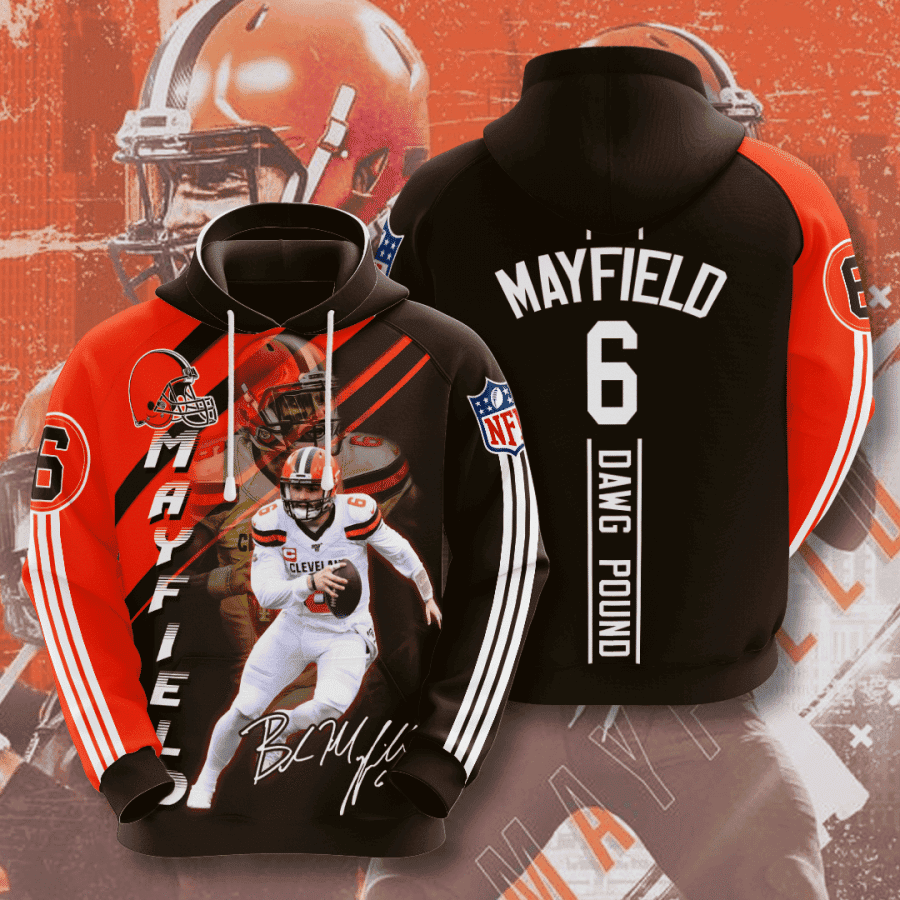 Cleveland Browns 3D All Over Print Hoodie, Zip Hoodie