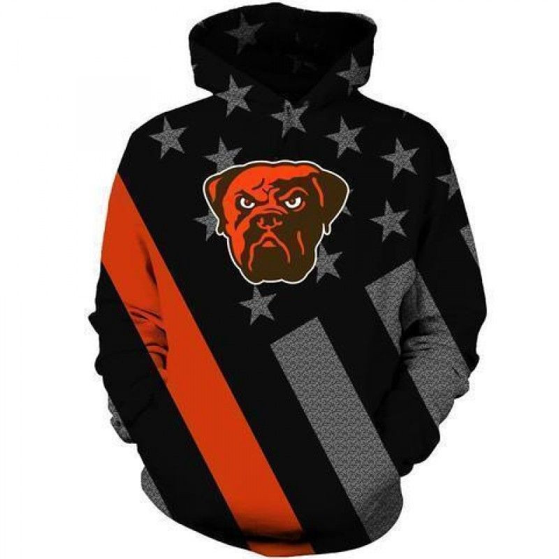 Cleveland Browns 3D All Over Print Hoodie, Zip Hoodie
