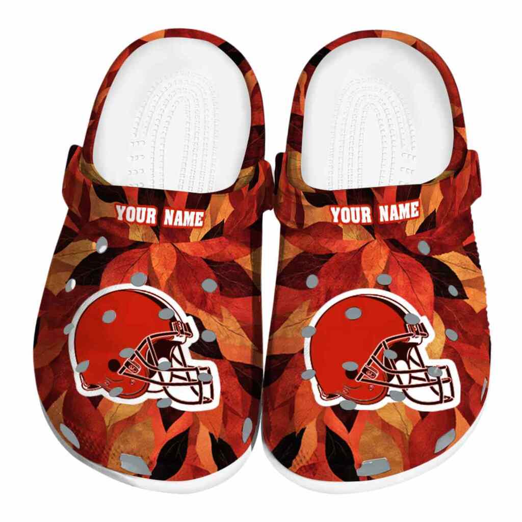 Cleveland Browns Autumn Leaves ClogTVC1801924