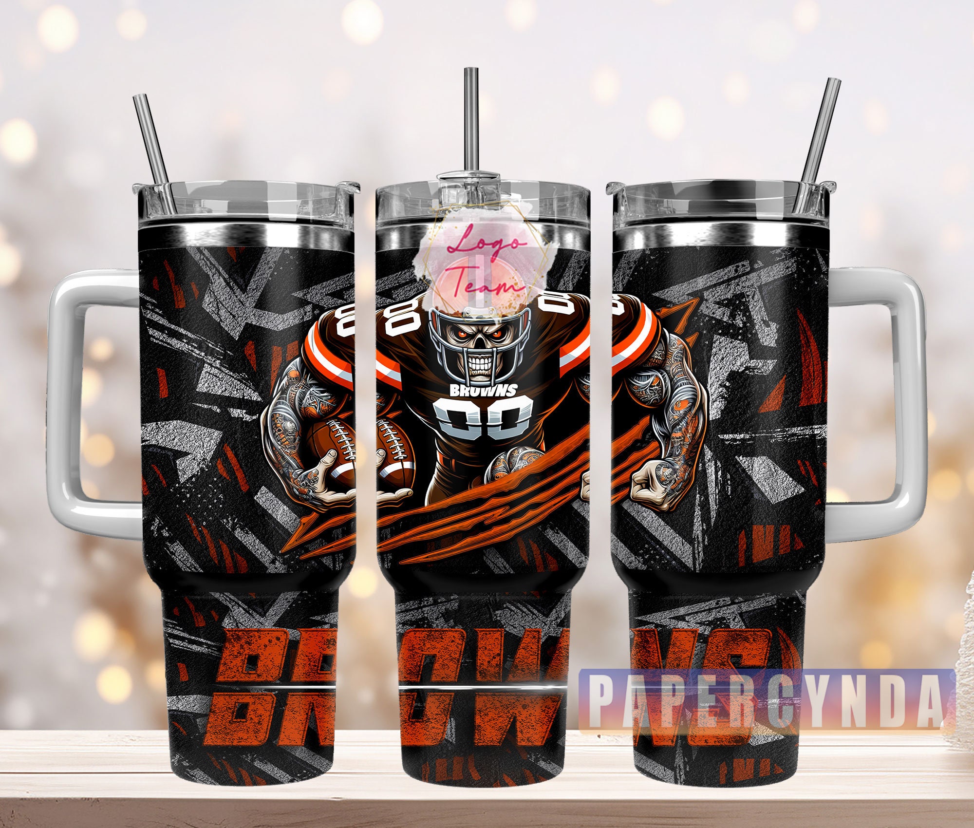 Cleveland Browns Custom Stanley Cup 40 oz 30 oz Tumbler With HandleTVC2301840