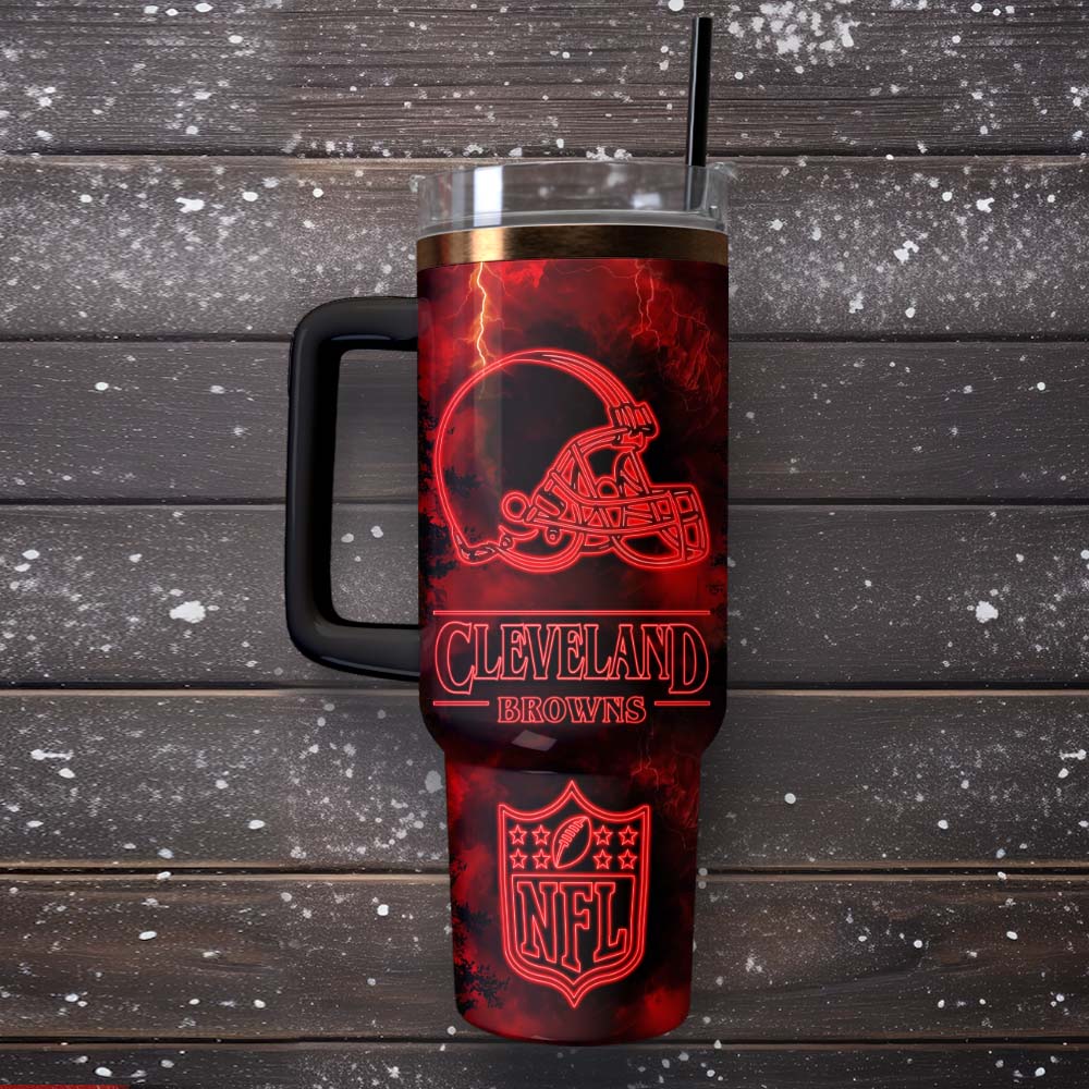 Cleveland Browns Custom Stanley Cup 40 oz 30 oz Tumbler With HandleTVC230187 - Image 5