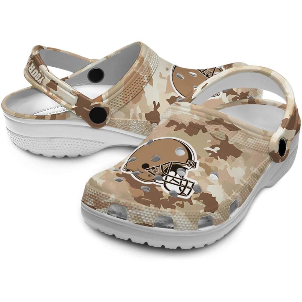 Cleveland Browns Desert Camo ClogTVC1801947 - Image 3