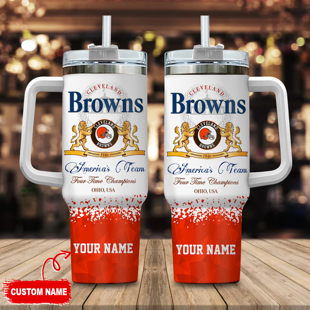 Cleveland Browns NFL Champions Modelo Custom Stanley Cup 40 oz 30 oz Tumbler With HandleTVC2301112