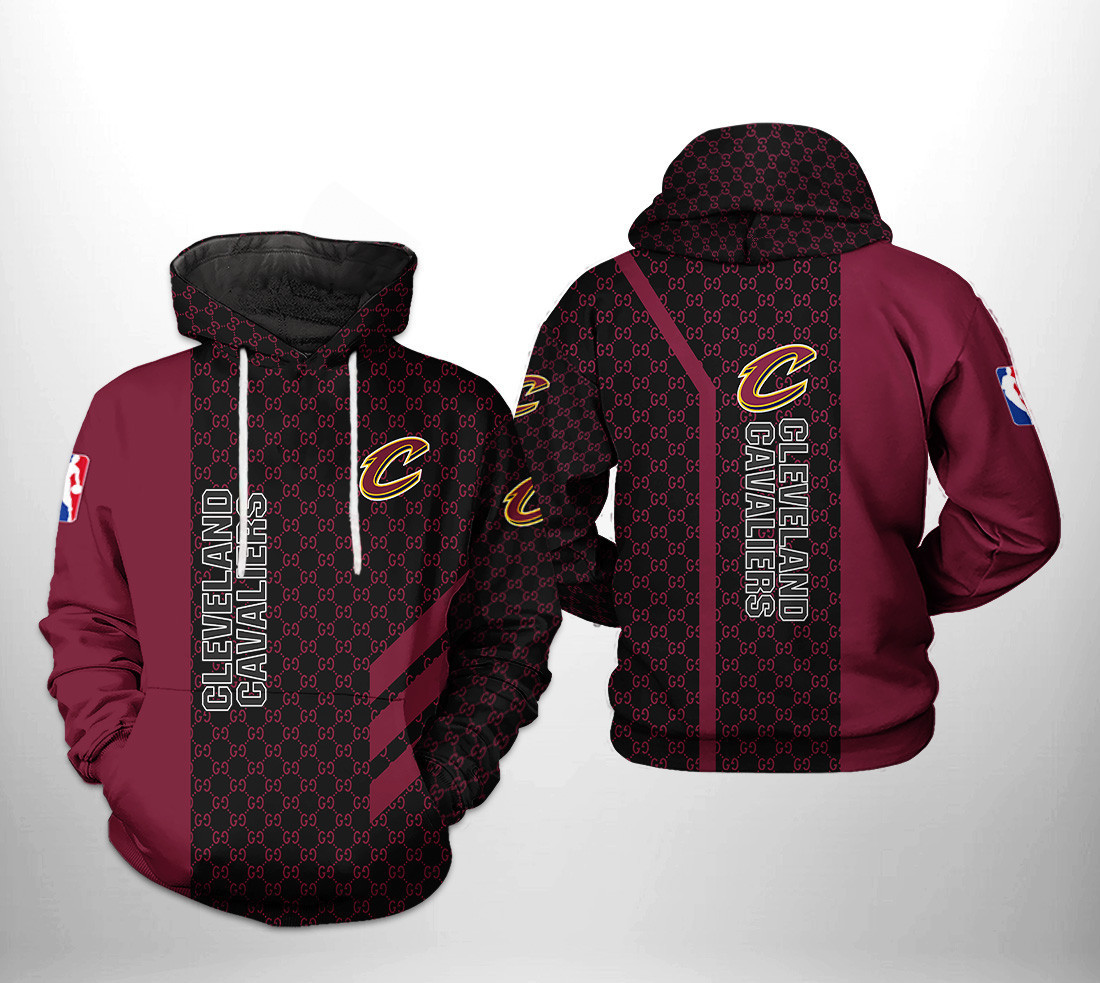 Cleveland Cavaliers NBA Team Pattern Mix 3D All Over Print Hoodie, Zip Hoodie