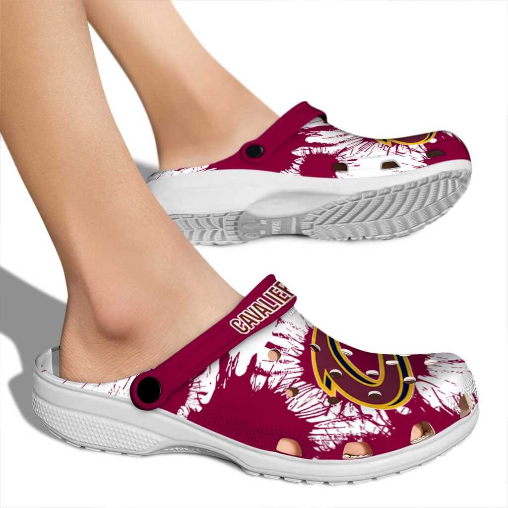 Cleveland Cavaliers Splatter Graphics ClogTVC1801915 - Image 2
