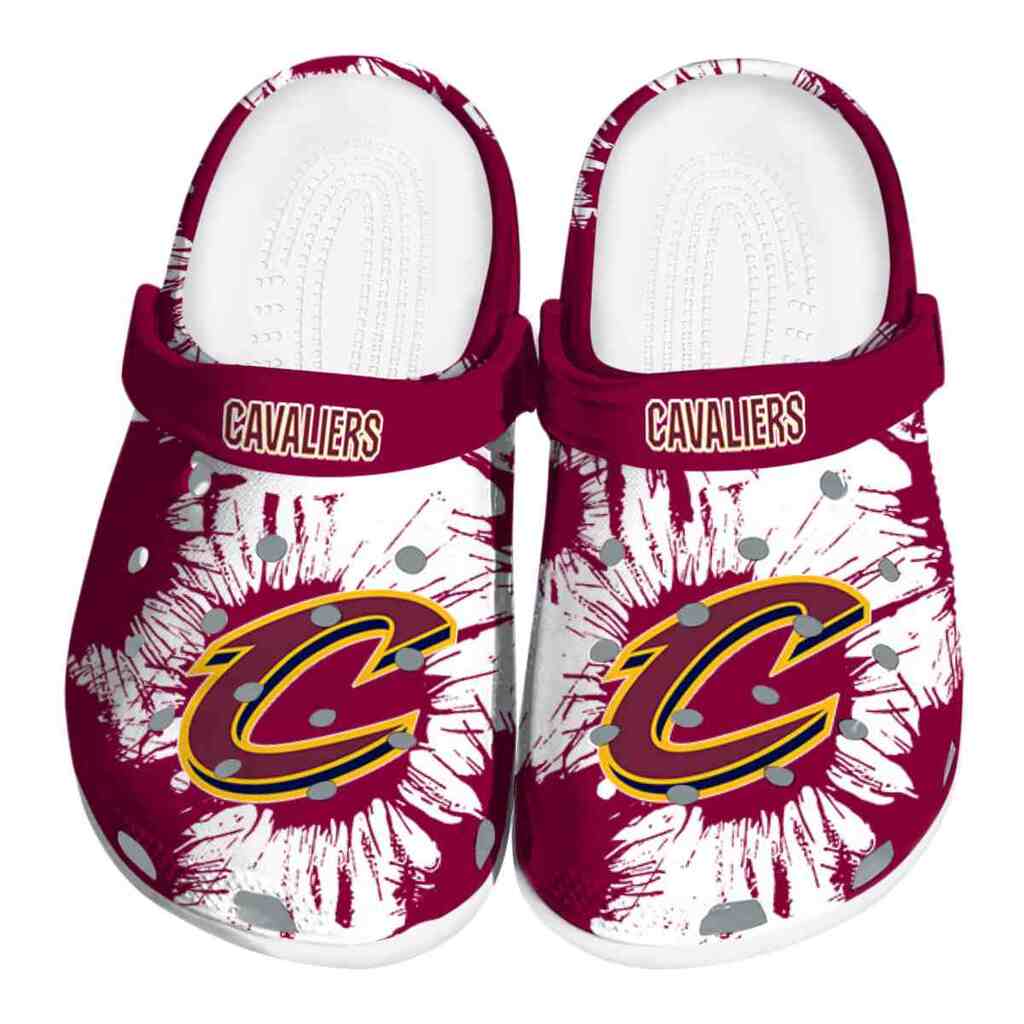 Cleveland Cavaliers Splatter Graphics ClogTVC1801915