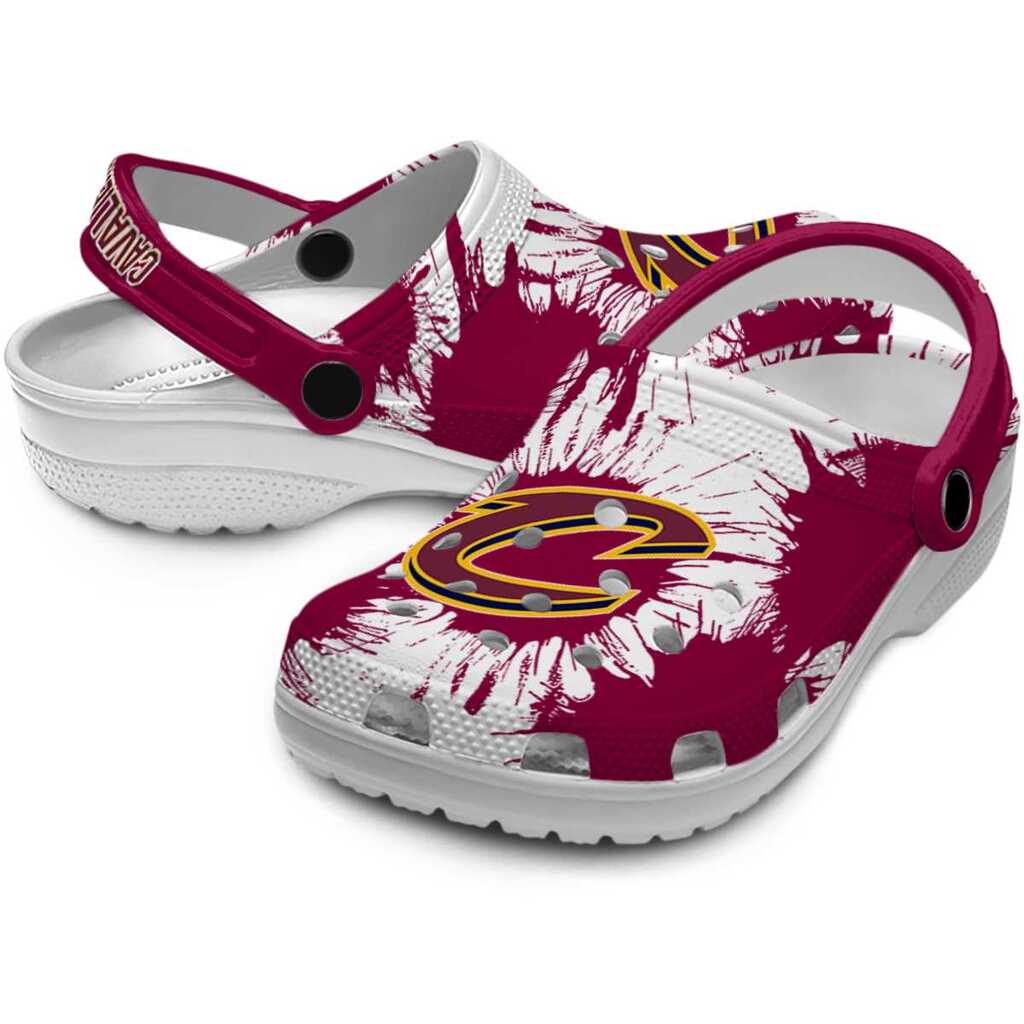 Cleveland Cavaliers Splatter Graphics ClogTVC1801915 - Image 3