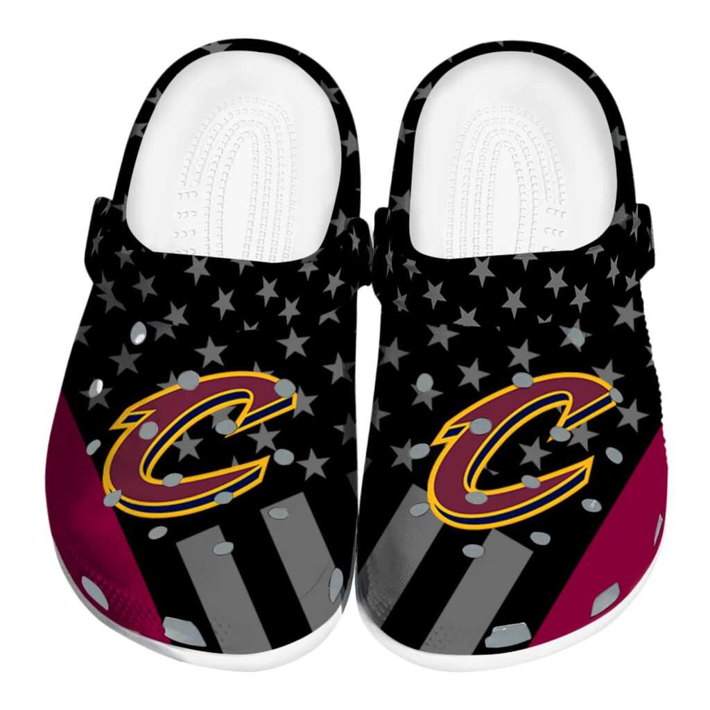 Cleveland Cavaliers Stellar Stripes Theme ClogTVC1801916