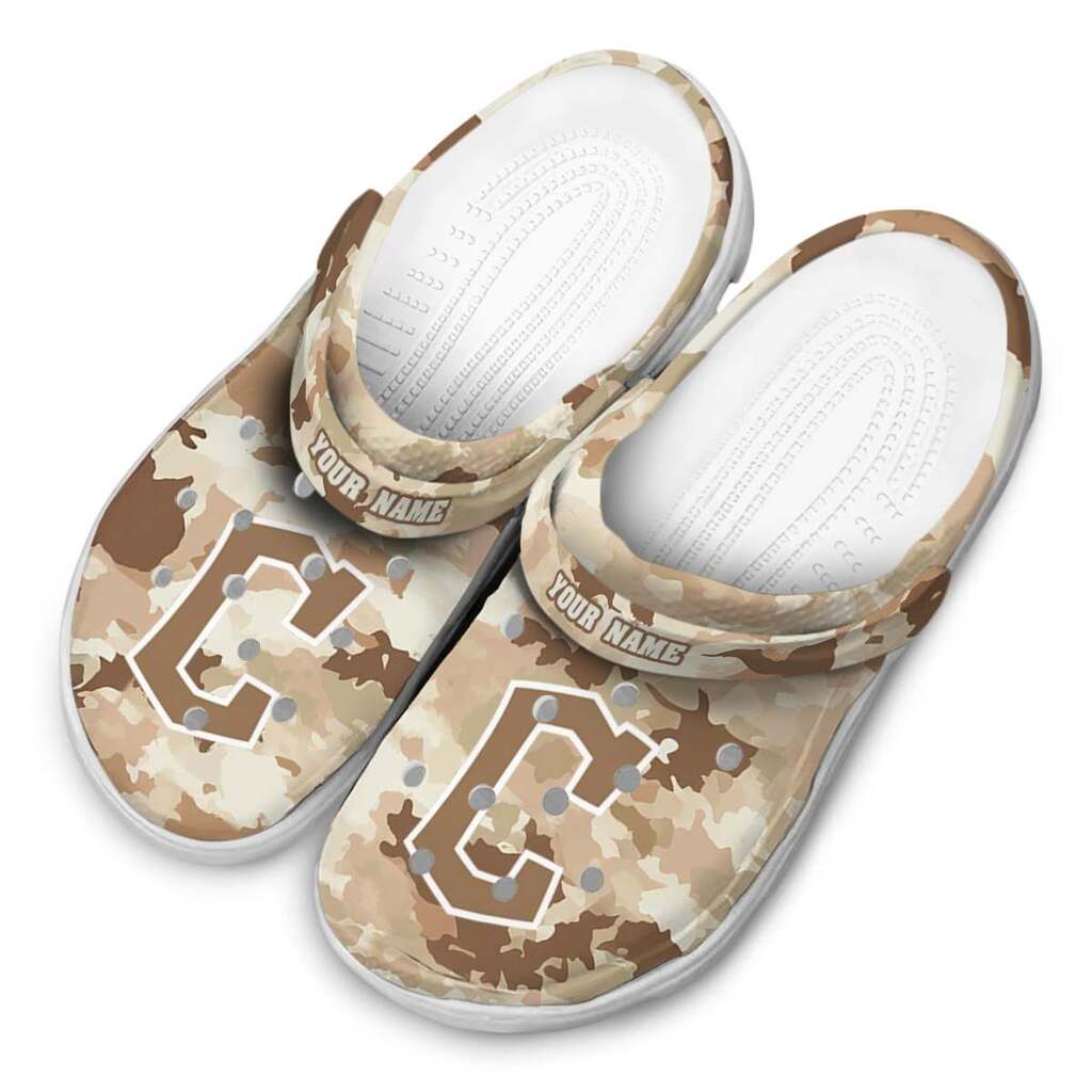 Cleveland Guardians Desert Camo ClogTVC1801947 - Image 4