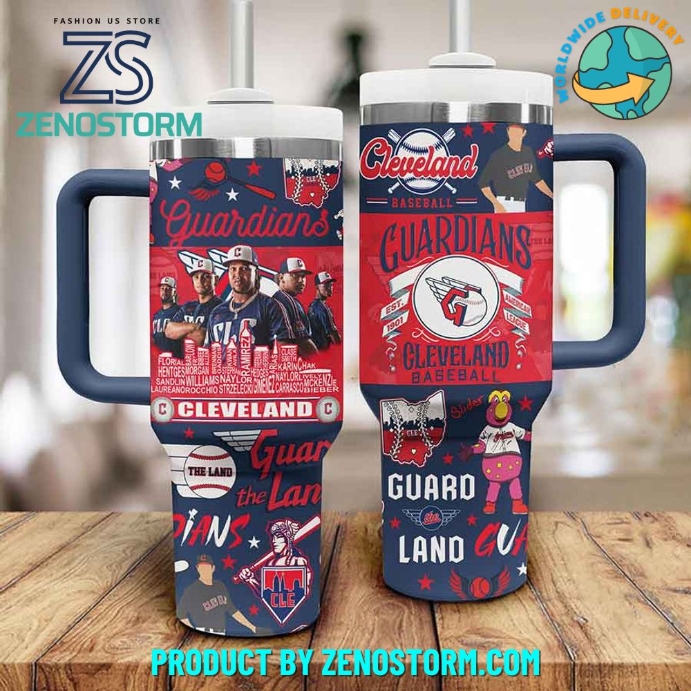 Cleveland Guardians MLB Custom Stanley Cup 40 oz 30 oz Tumbler With HandleTVC2301416 - Image 2