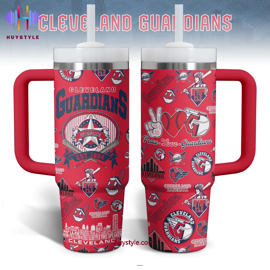 Cleveland Guardians MLB Custom Stanley Cup 40 oz 30 oz Tumbler With HandleTVC2301697