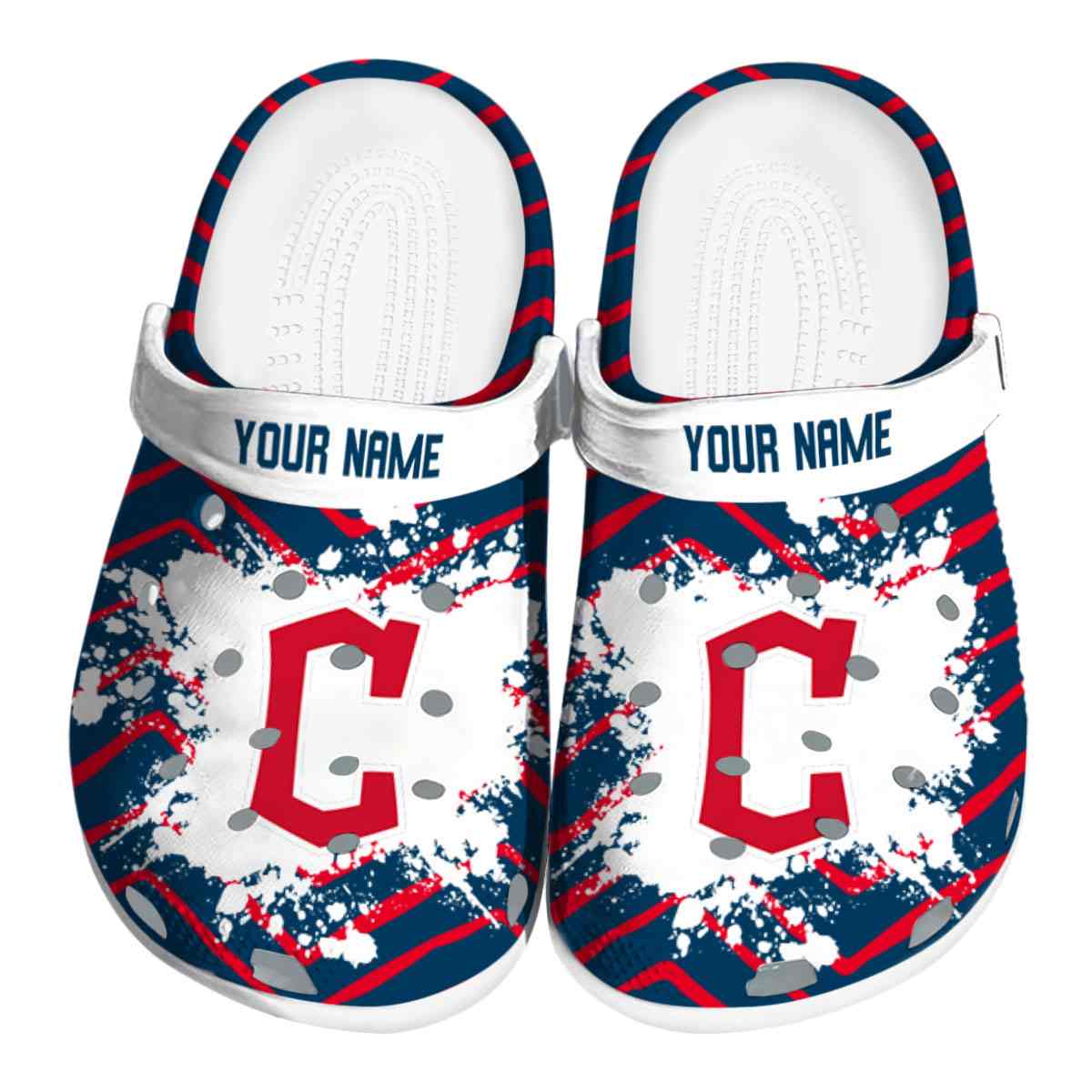 Cleveland Guardians MLB Sport Crocs Crocband Clogs Shoes Comfortable For Men Women and Kids