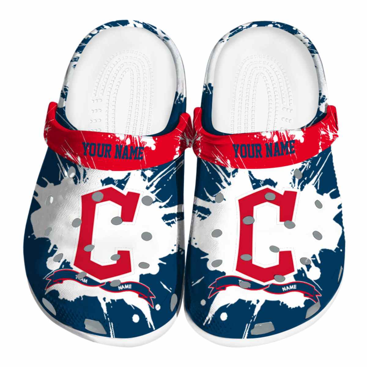 Cleveland Guardians MLB Sport Crocs Crocband Clogs Shoes Comfortable For Men Women and Kids