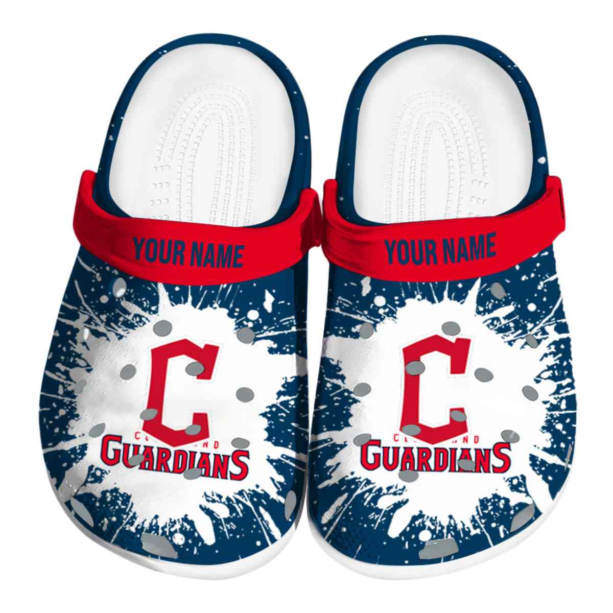 Cleveland Guardians MLB Sport Crocs Crocband Clogs Shoes Comfortable For Men Women and Kids