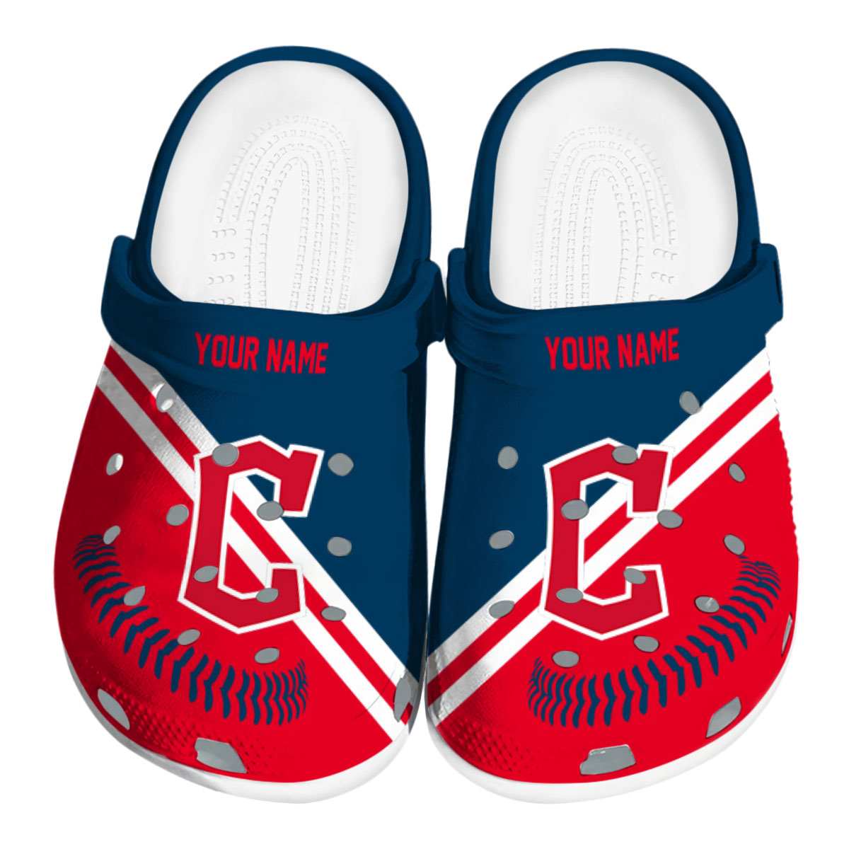 Cleveland Guardians MLB Sport Crocs Crocband Clogs Shoes Comfortable For Men Women and Kids