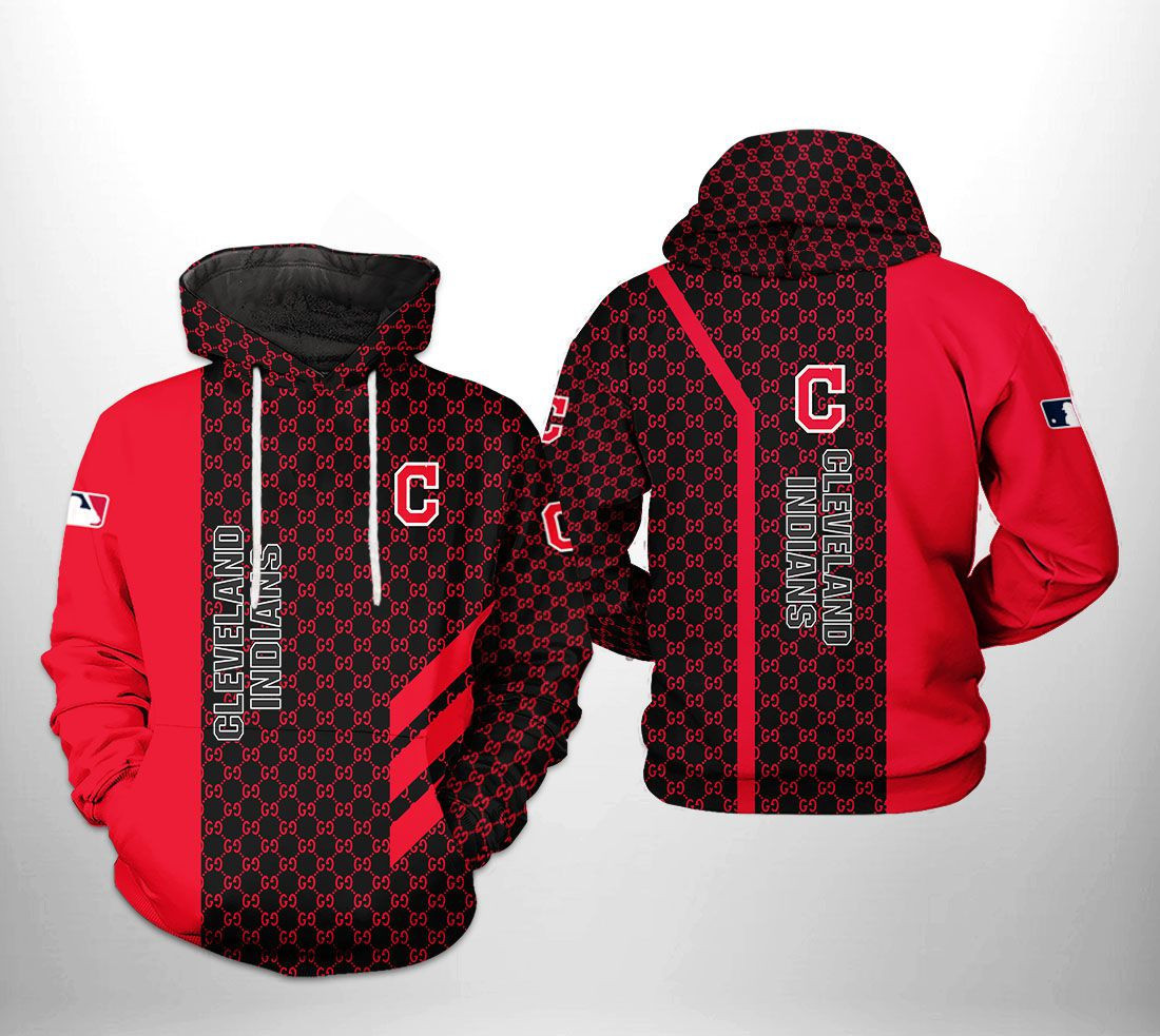 Cleveland Indians MLB 3D All Over Print Hoodie, Zip Hoodie