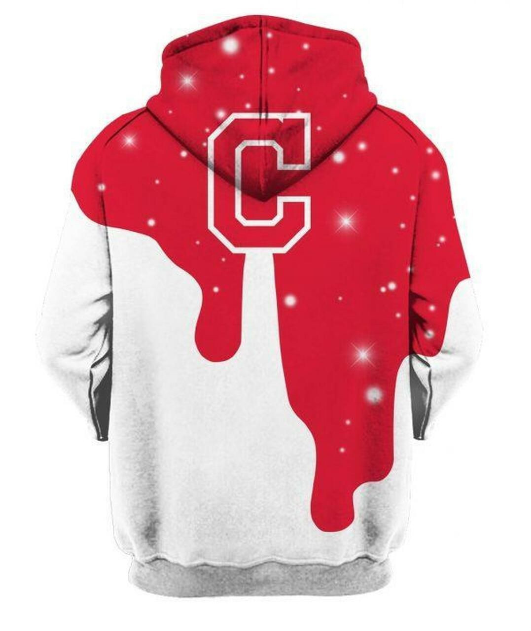 Cleveland Indians Mlb Baseball 3D All Over Print Hoodie, Zip Hoodie