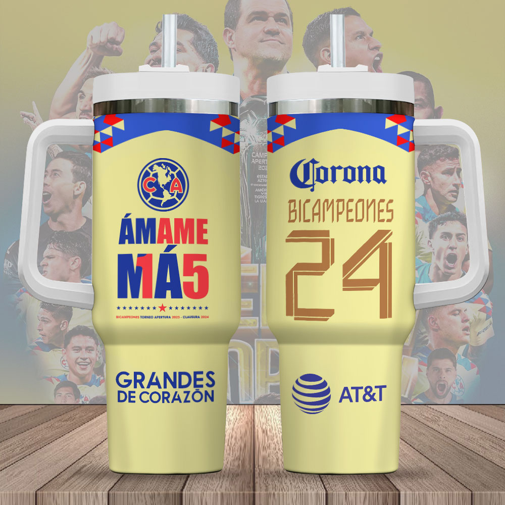 Club America Custom Stanley Cup 40 oz 30 oz Tumbler With HandleTVC2301719