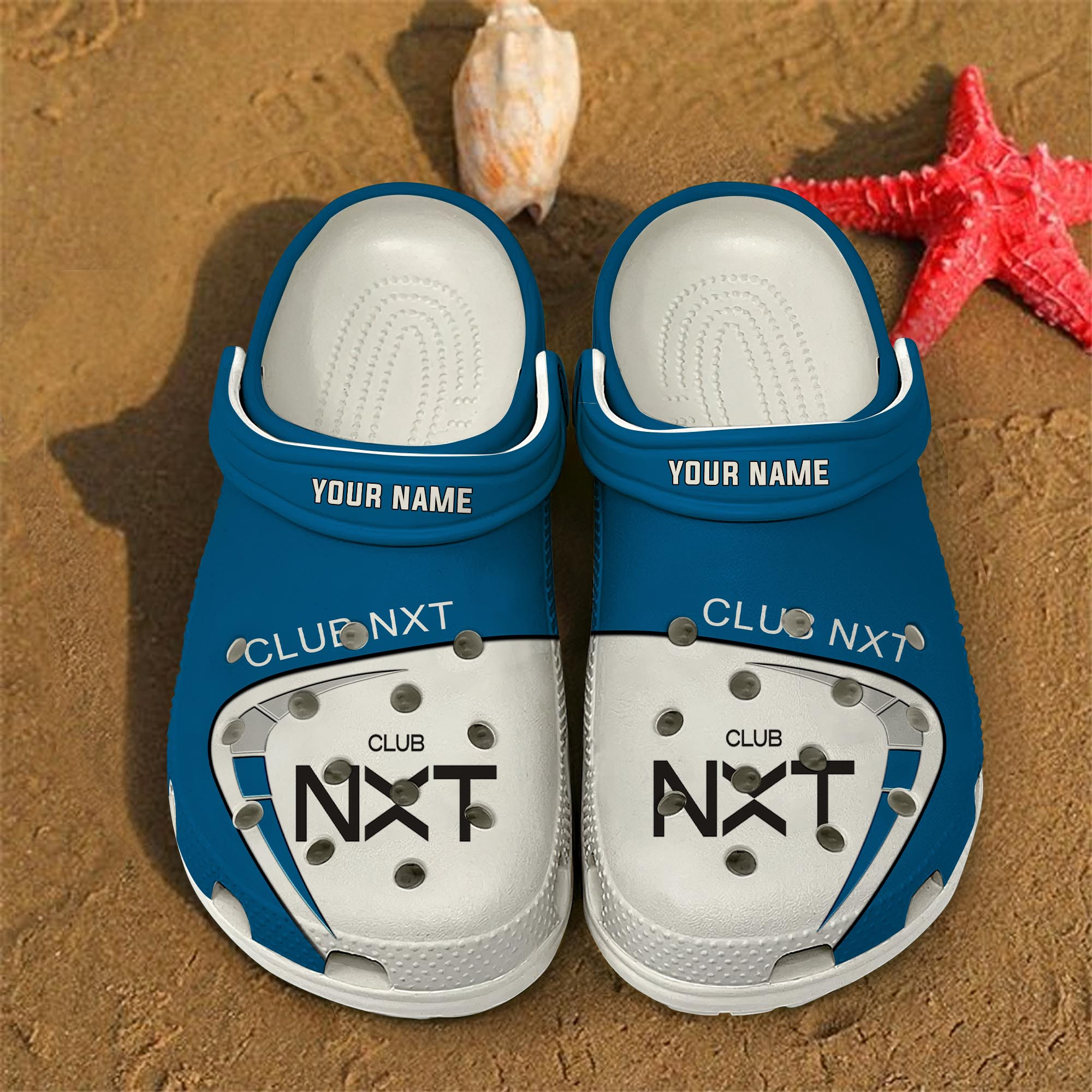 Club NXT Football Crocs Crocband Clogs Shoes Comfortable For Men Women and Kids