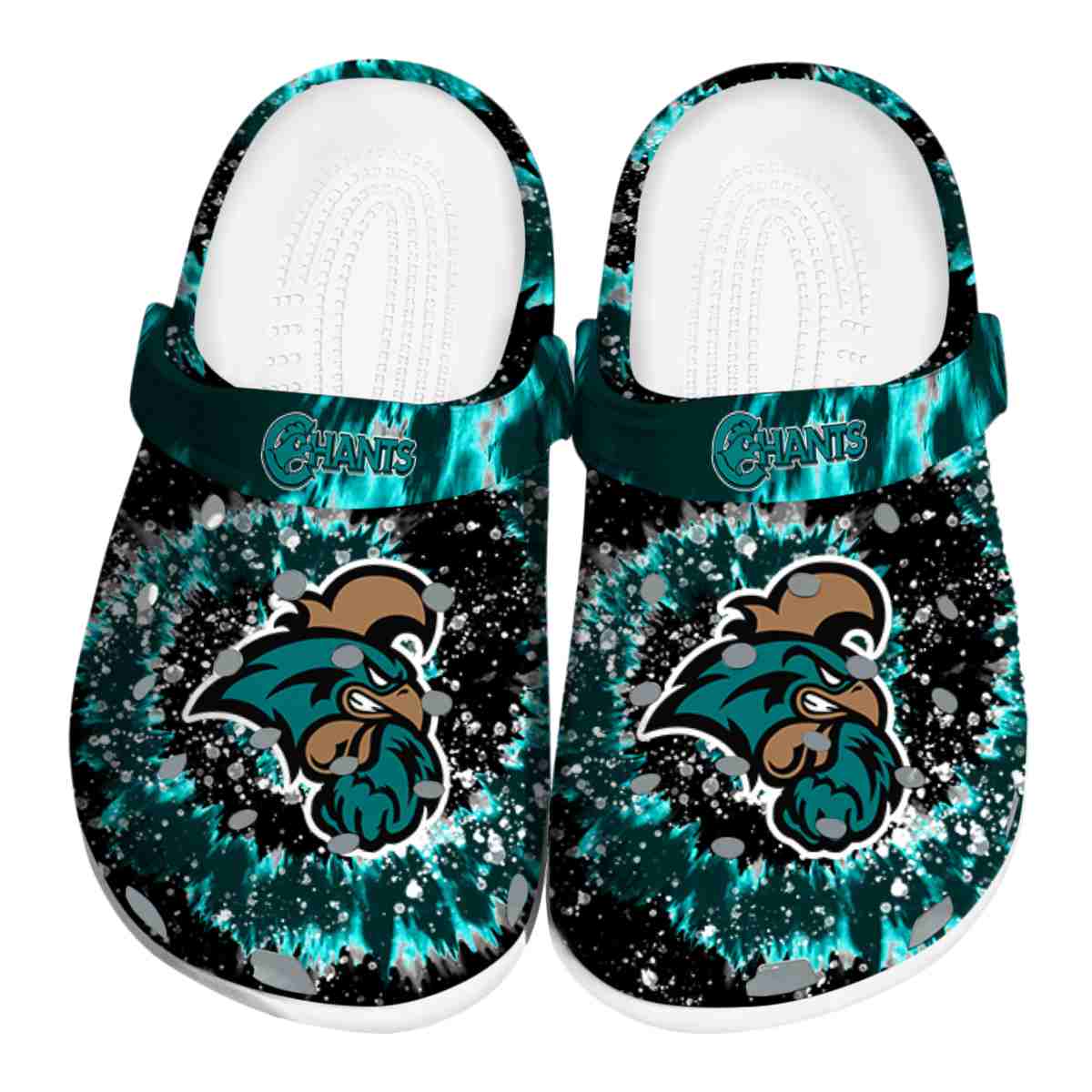 Coastal Carolina Chanticleers NCAA Sport Crocs Crocband Clogs Shoes Comfortable For Men Women and Kids