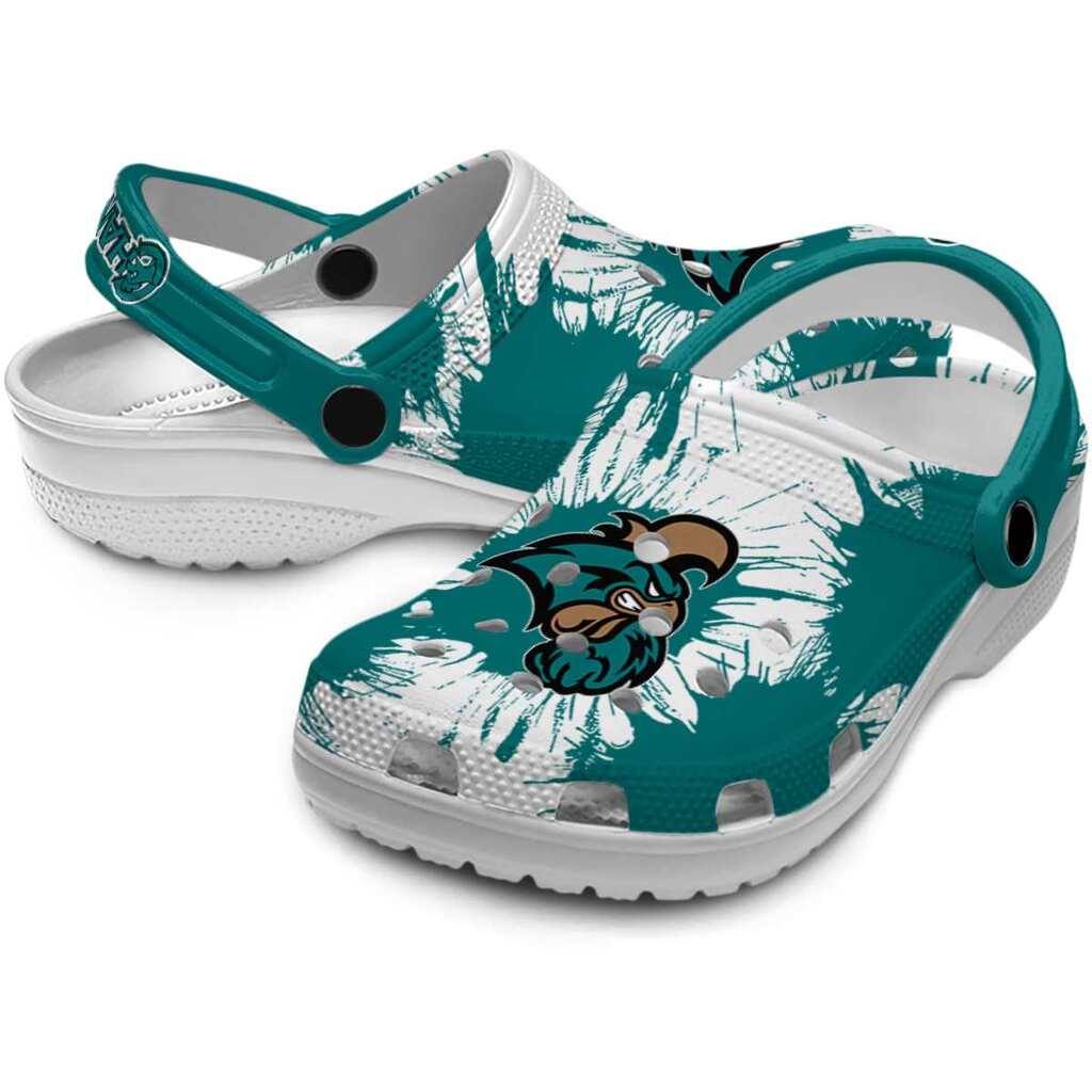 Coastal Carolina Chanticleers Splatter Graphics ClogTVC1801747 - Image 3