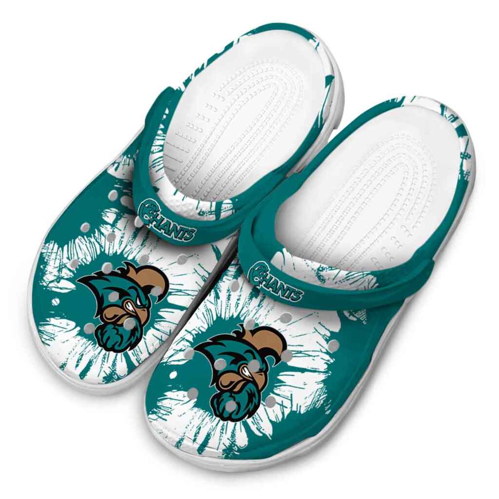 Coastal Carolina Chanticleers Splatter Graphics ClogTVC1801747 - Image 4